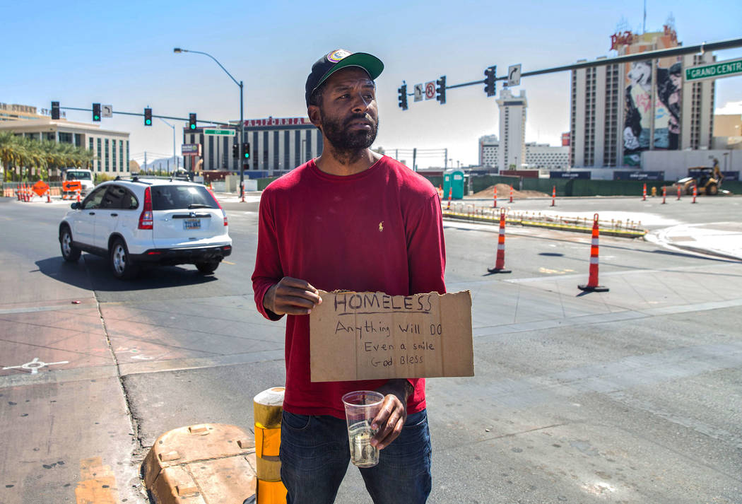 Homeless by choice: Counselor spends 48 hours on Las Vegas streets
