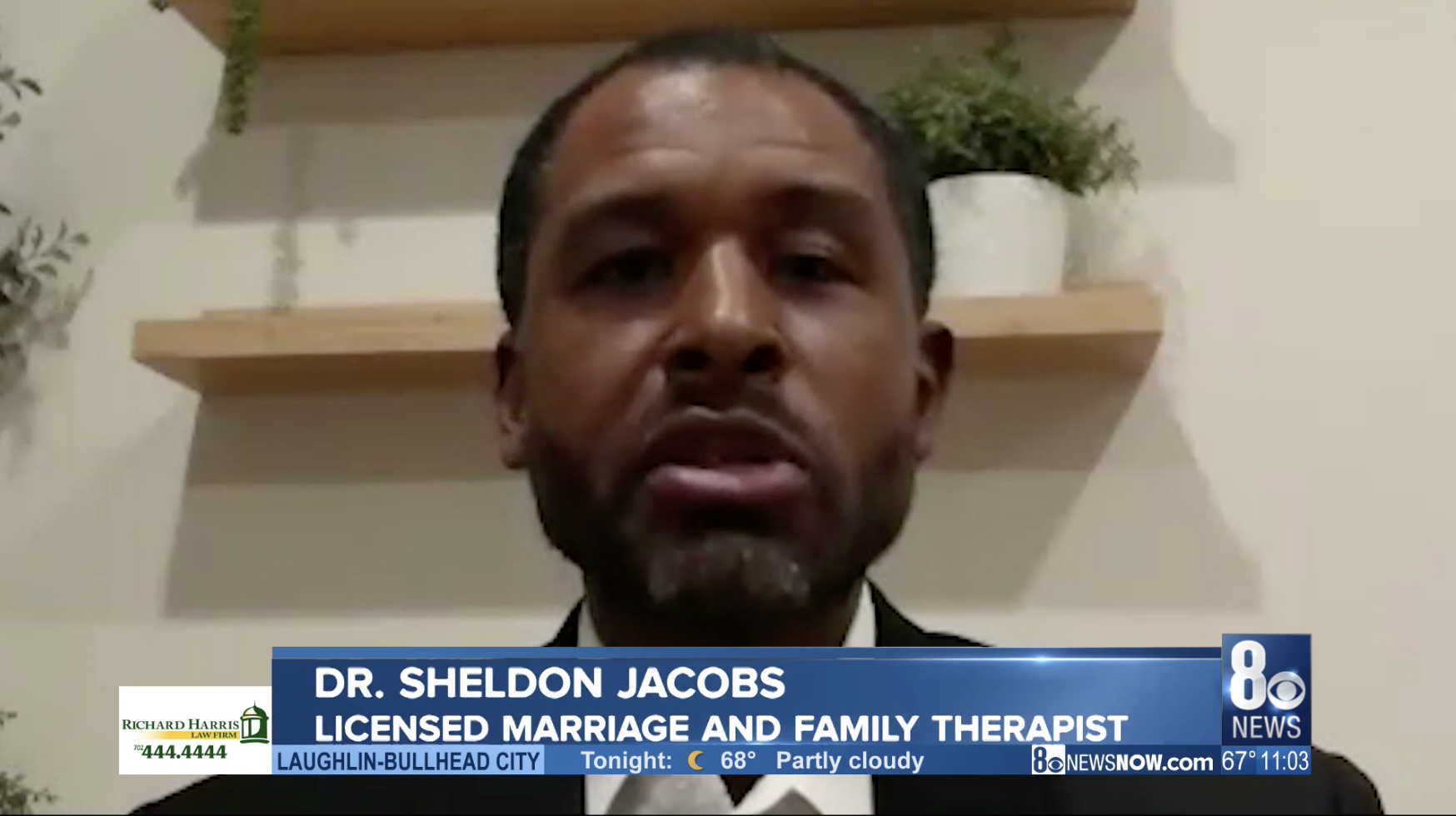 Dr Sheldon Jacobs, Therapist talks mental health struggles in youth during pandemic, upcoming town hall